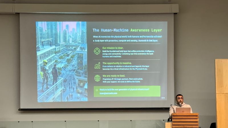 Presenting Aurmada at FoundersGap Investment Night