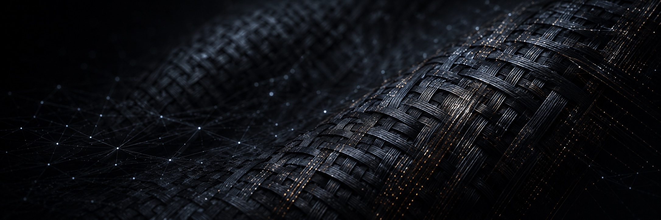 Armour-grade fibre weave, macro